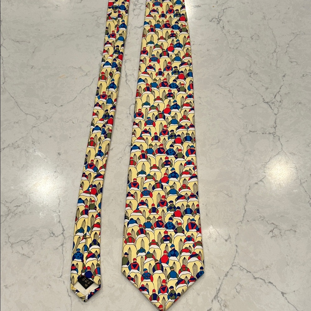 Alynn Neckwear 100% silk horse tie